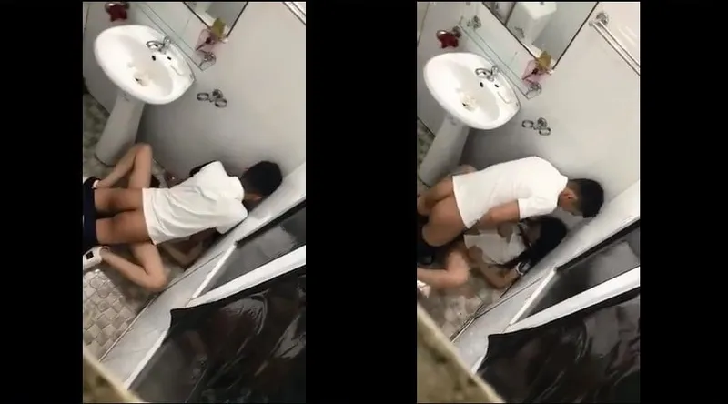 Người yêu say xỉn và nhân tình trong phòng tắm nhà hàng