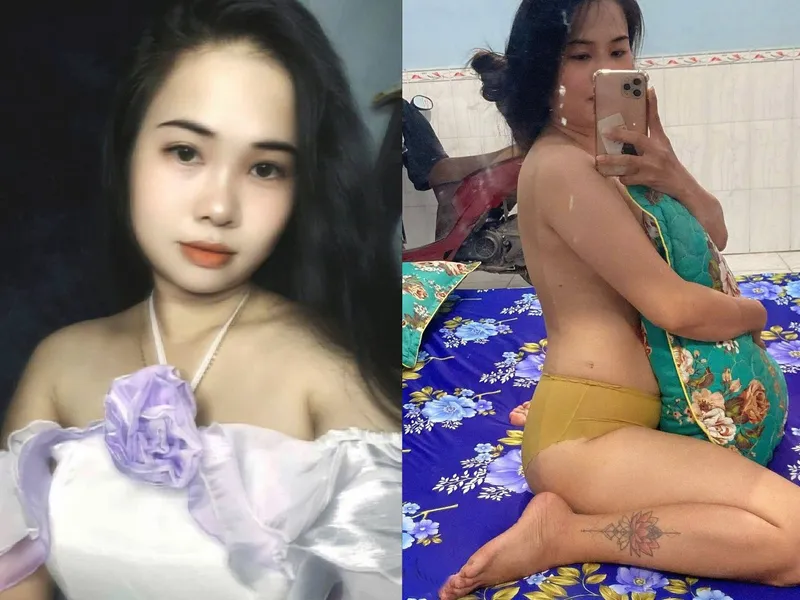 Người vợ dâm cằm điện thoại tự quay ông chồng trả bài mình