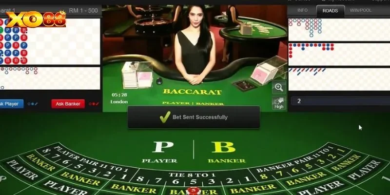 Hướng dẫn cách tham gia chơi bài Baccarat đổi thưởng tại XO88